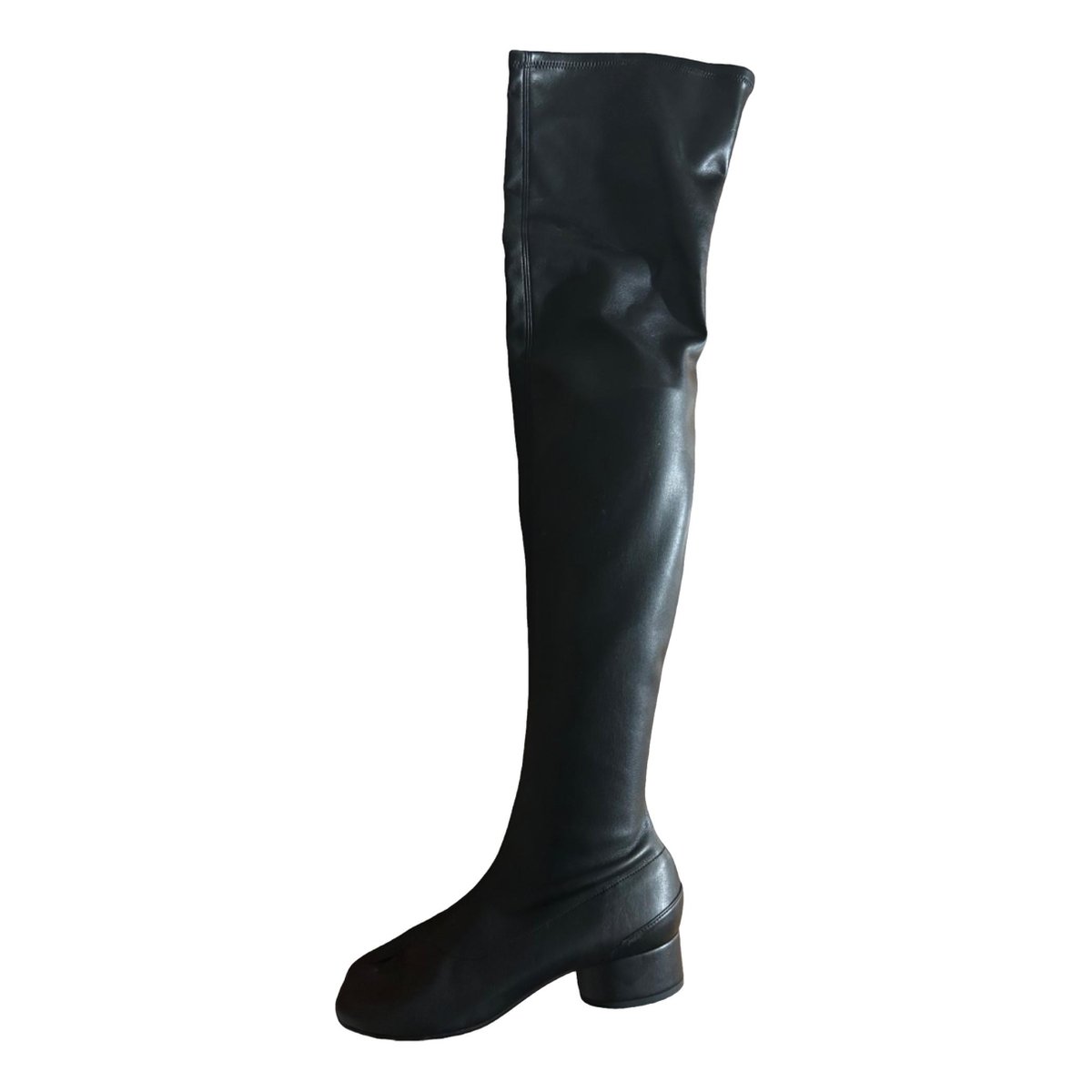 Tabi leather boots