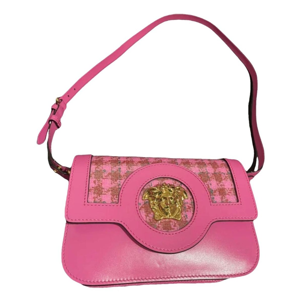 La Medusa leather handbag