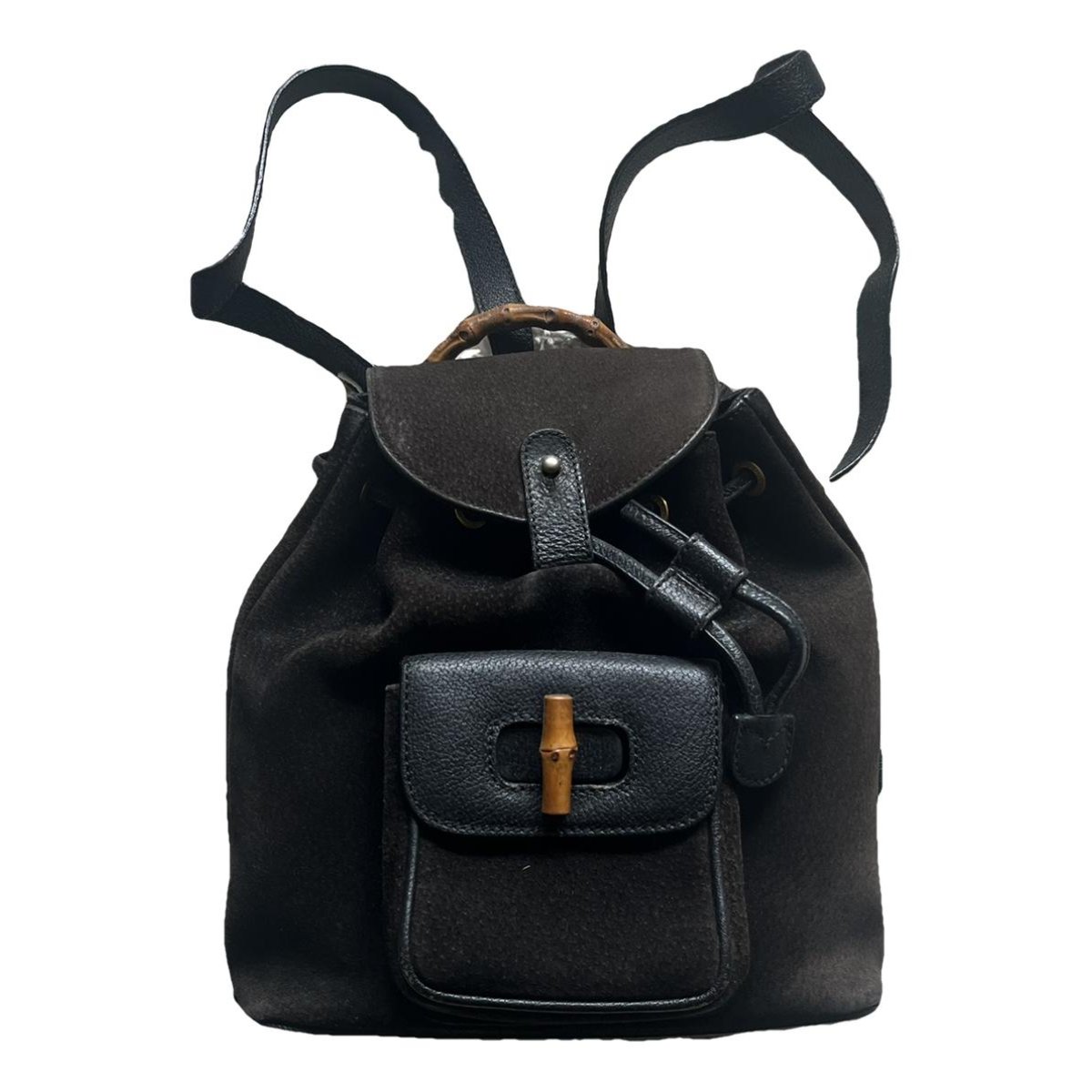 Bamboo Tassel Oval backpack