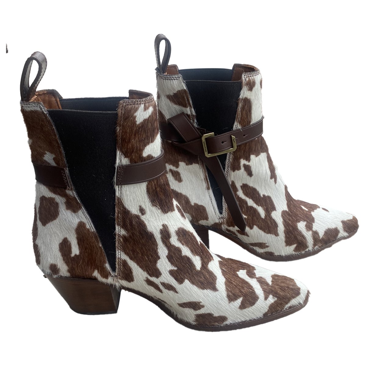 Zadig Stars leather western boots