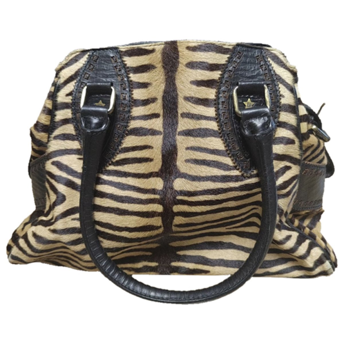 Chameleon pony-style calfskin handbag
