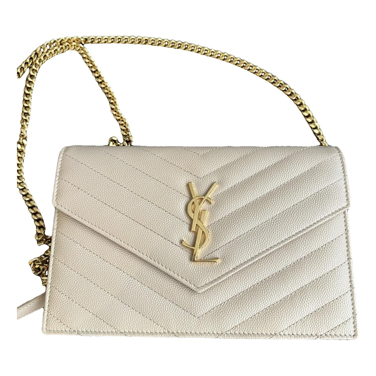 Portefeuille enveloppe leather crossbody bag