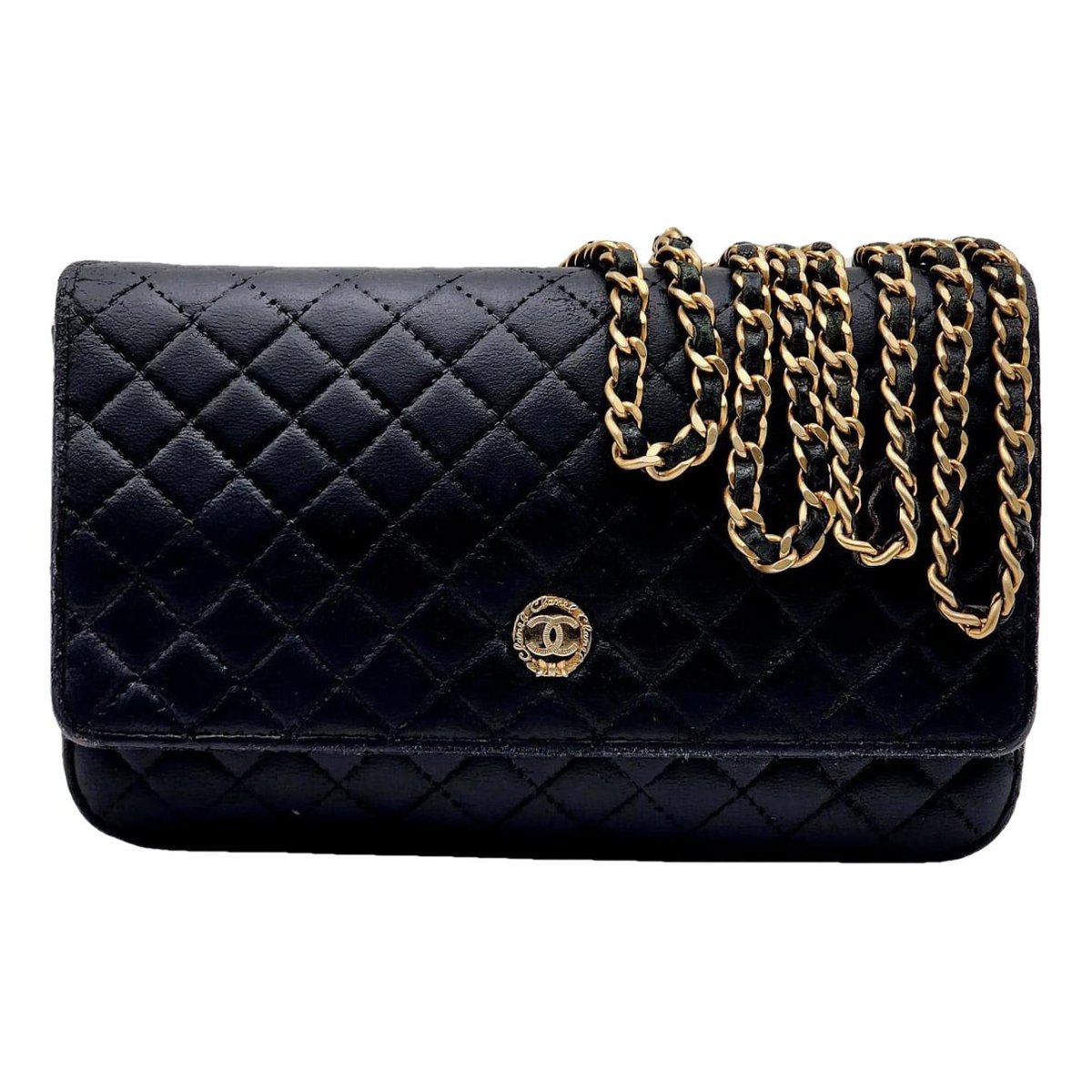 Wallet On Chain Chanel 19 leather crossbody bag