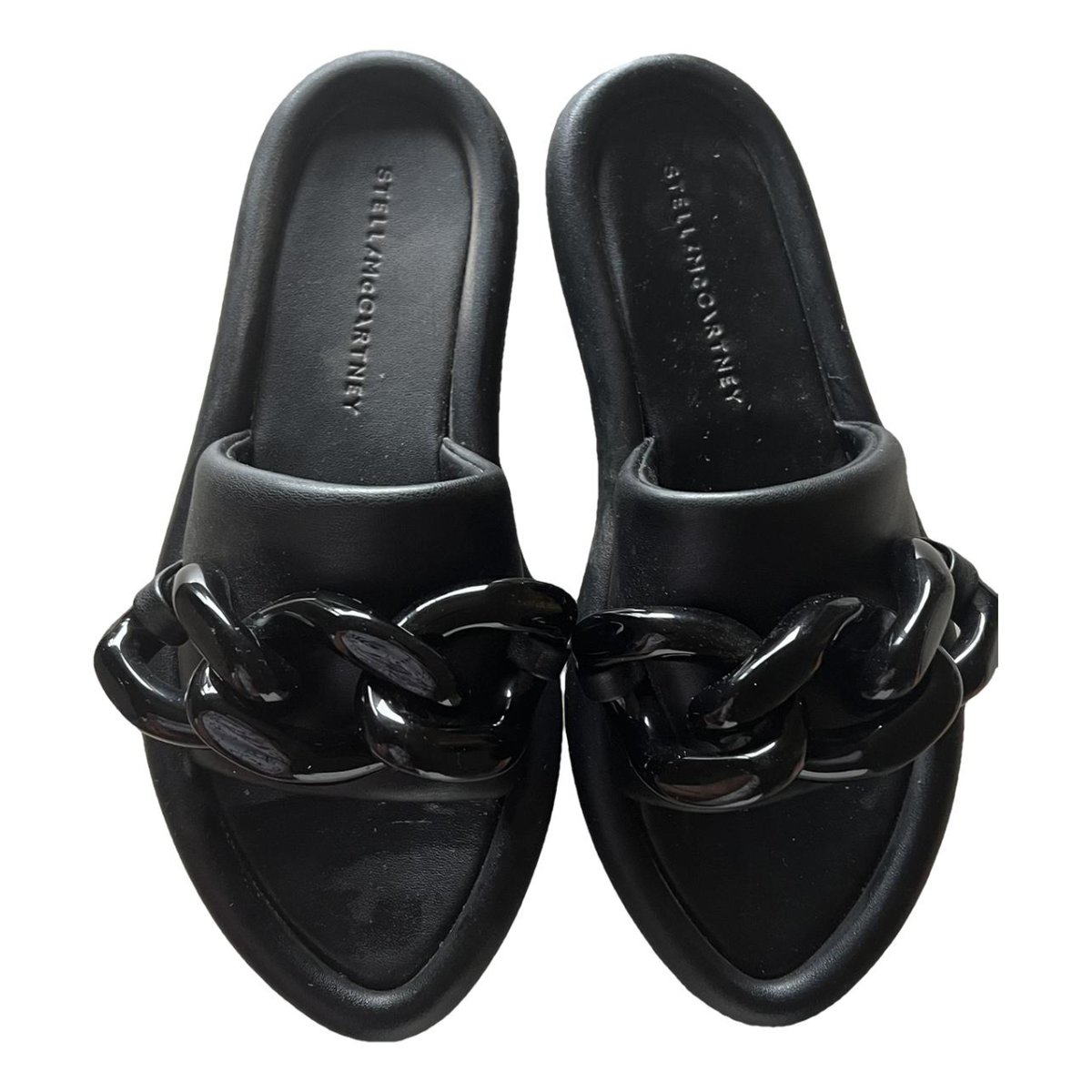 Hackney vegan leather mules