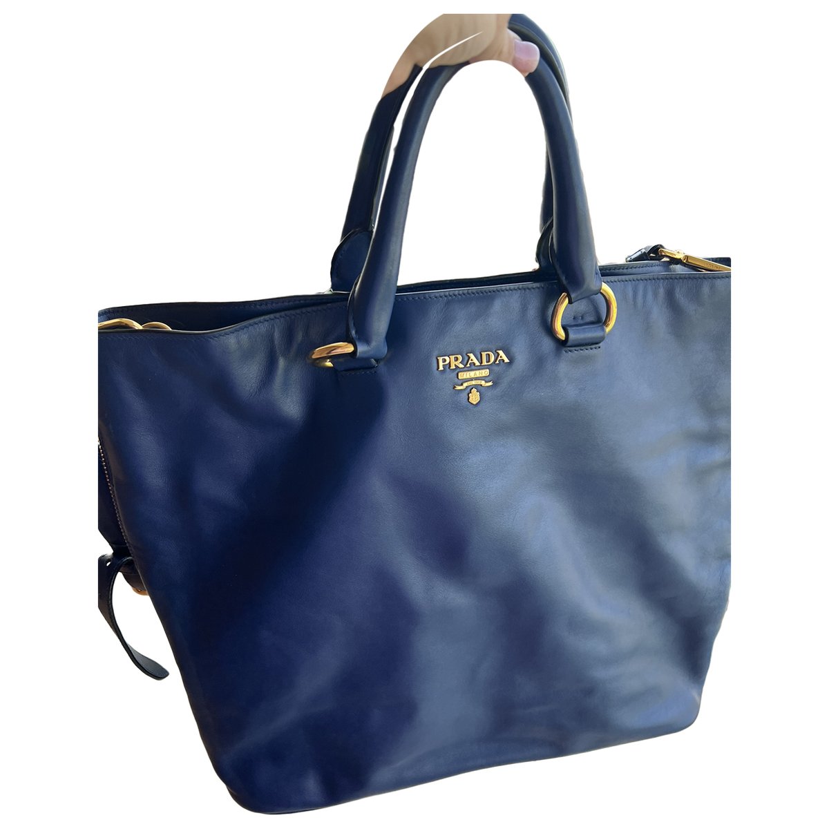 Concept leather handbag