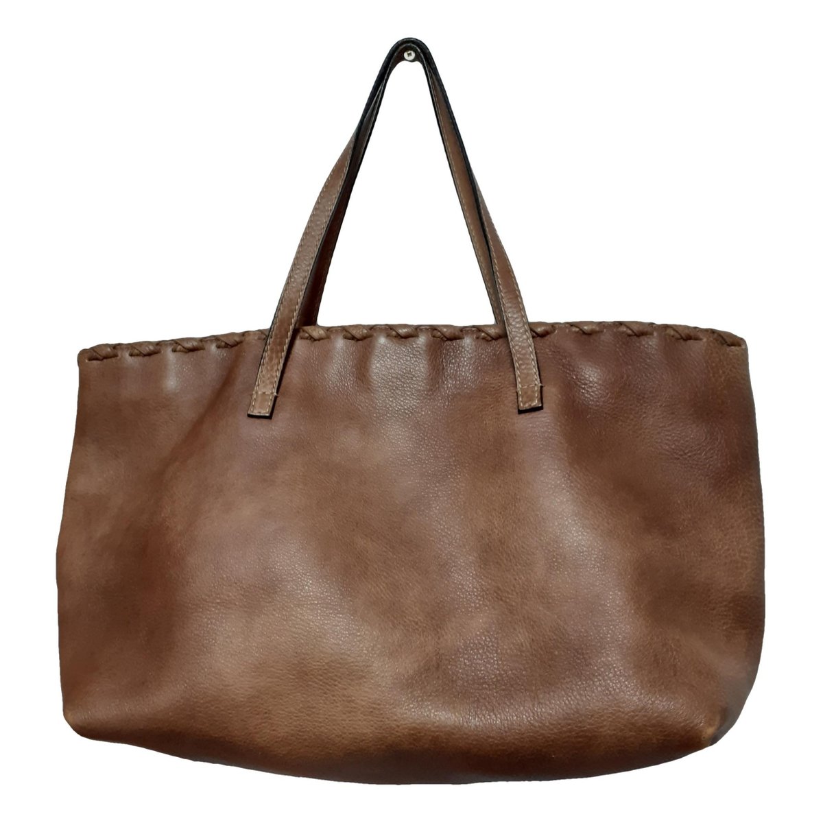 Vintage Bamboo leather handbag