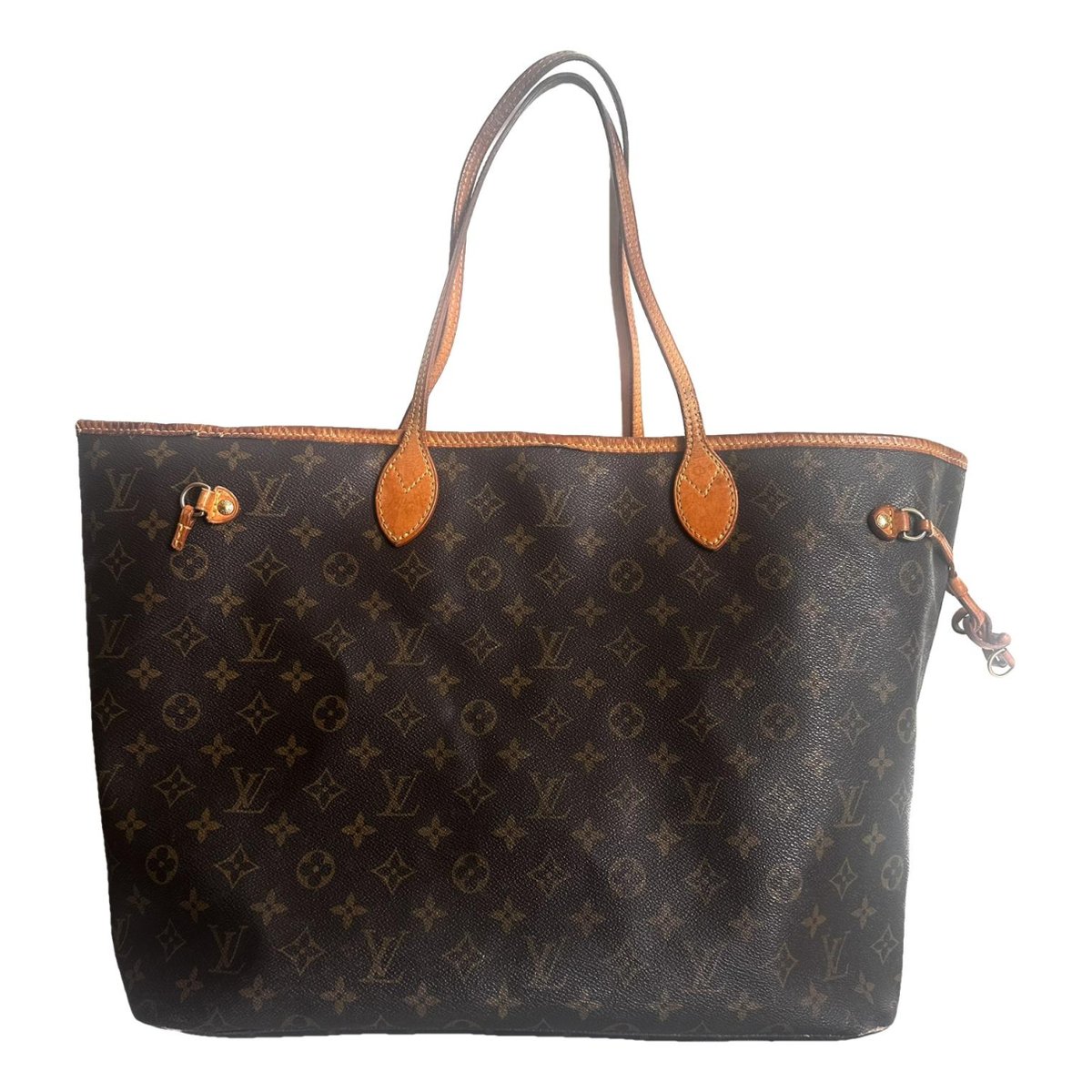 Neverfull leather tote