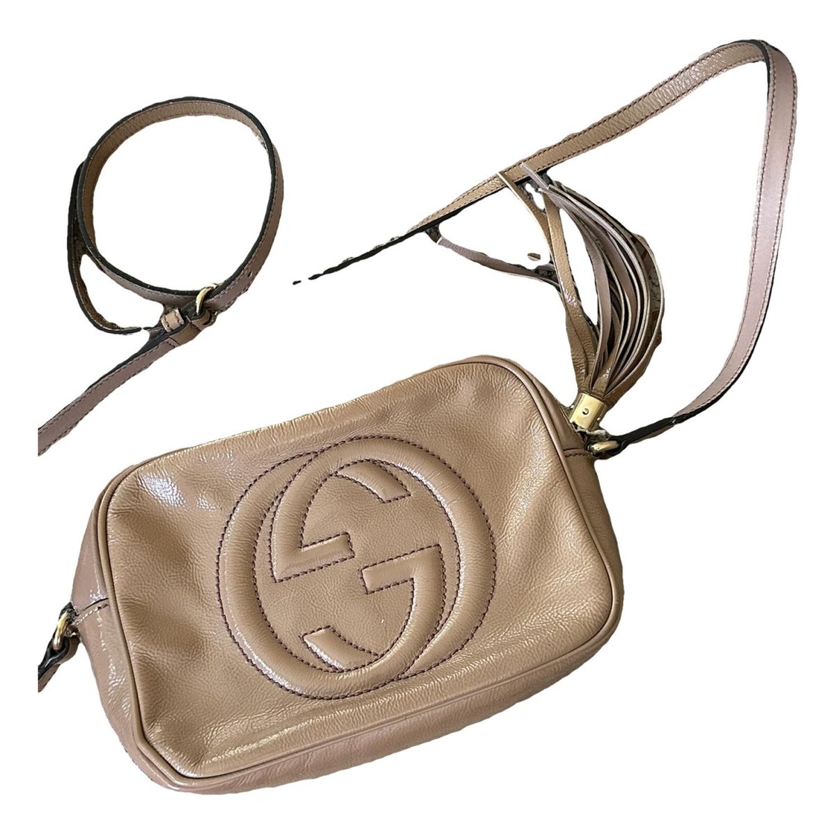 Soho patent leather crossbody bag