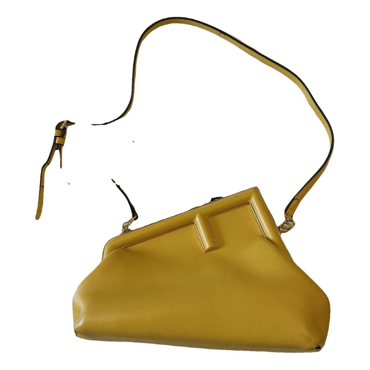 First leather handbag
