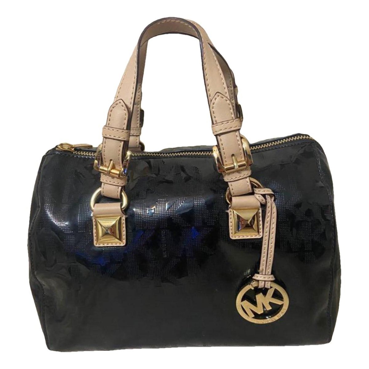 Grayson Barrel leather handbag