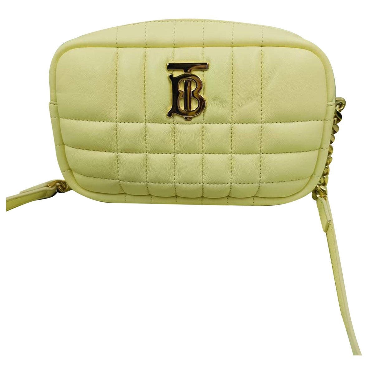 Lola Caméra leather crossbody bag