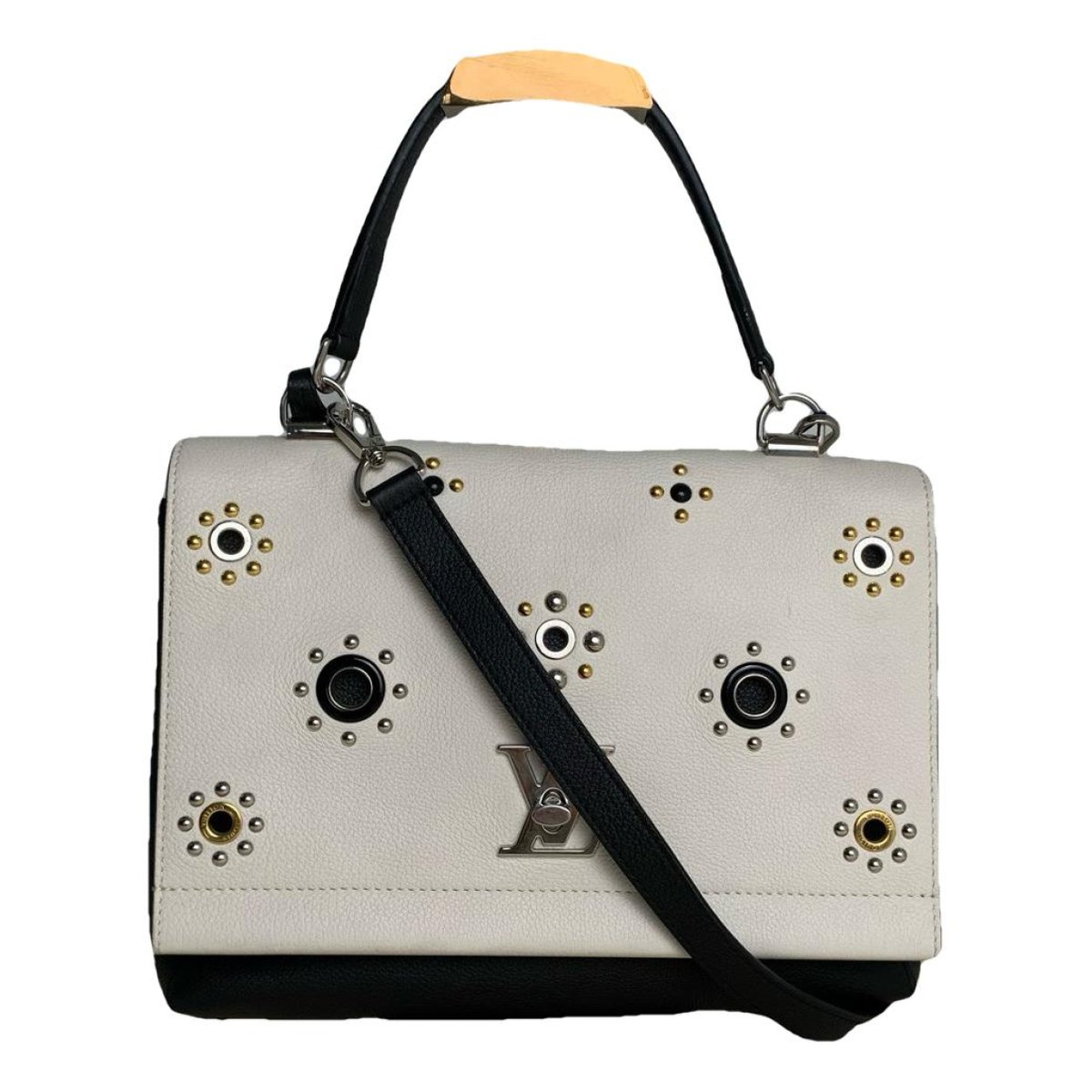 Lockme leather handbag
