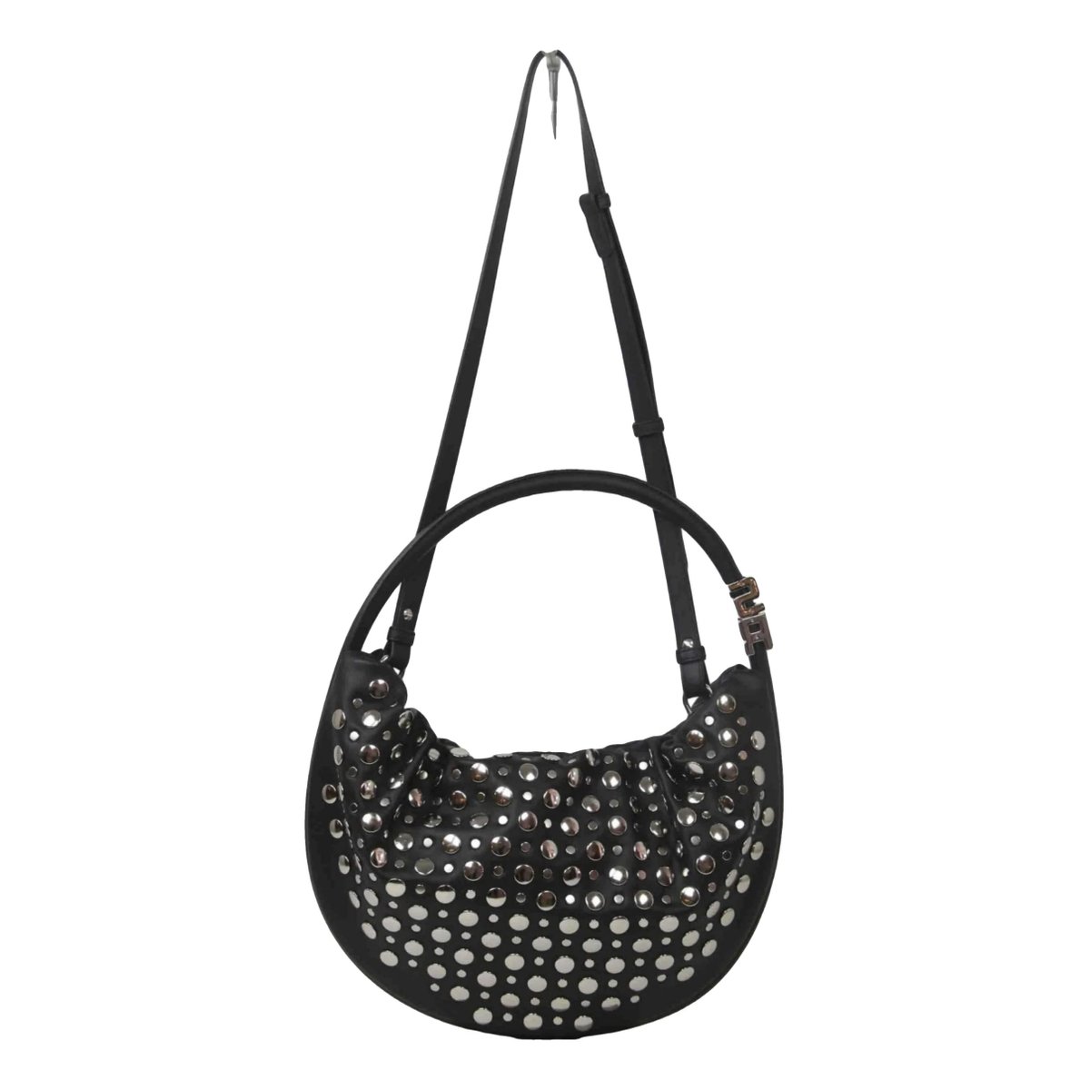 Domino leather handbag