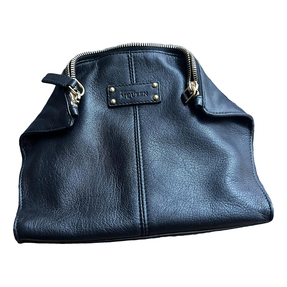 Manta leather handbag