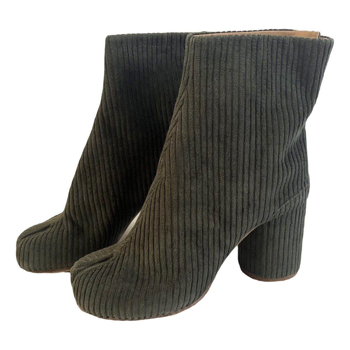 Tabi cloth ankle boots