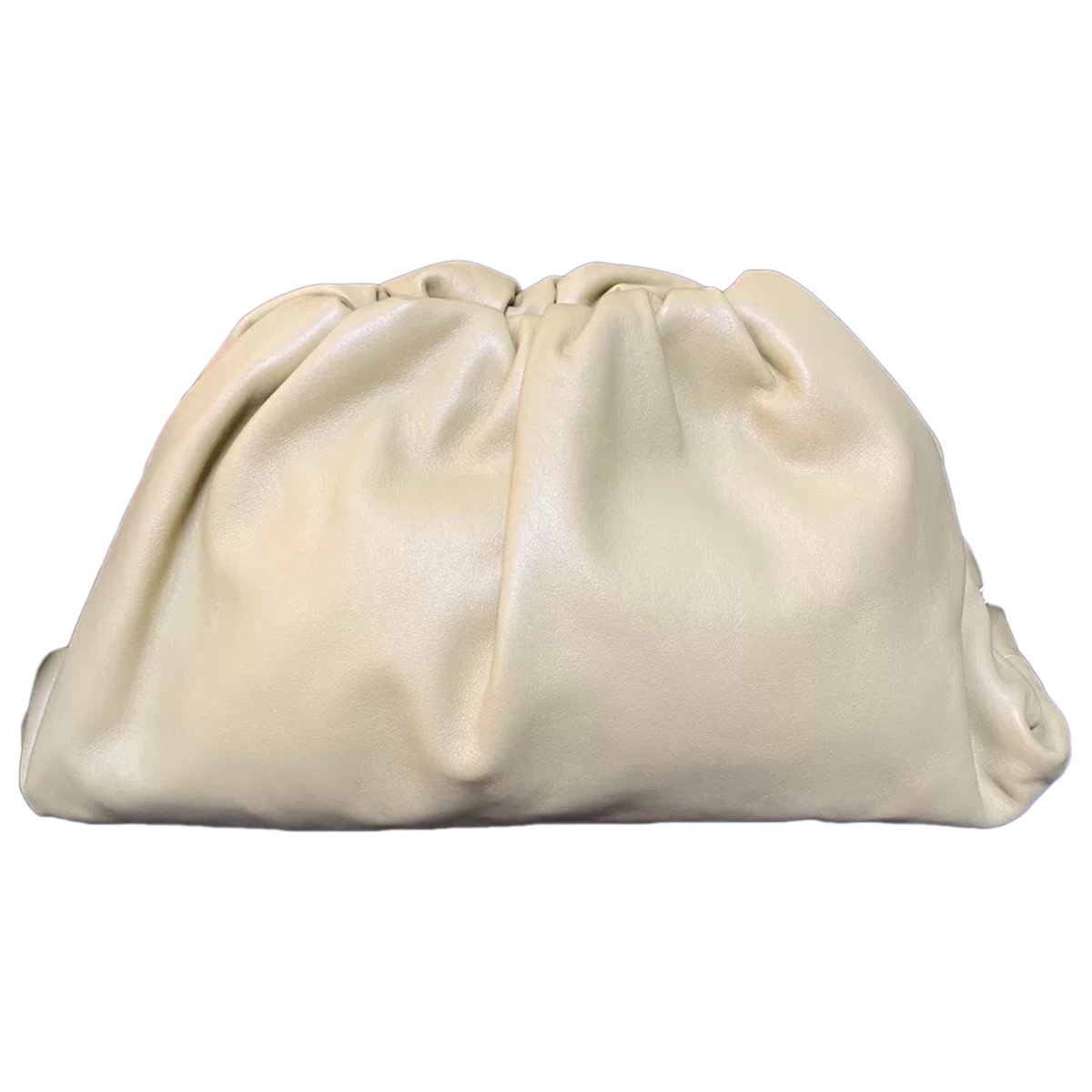 Pouch leather handbag
