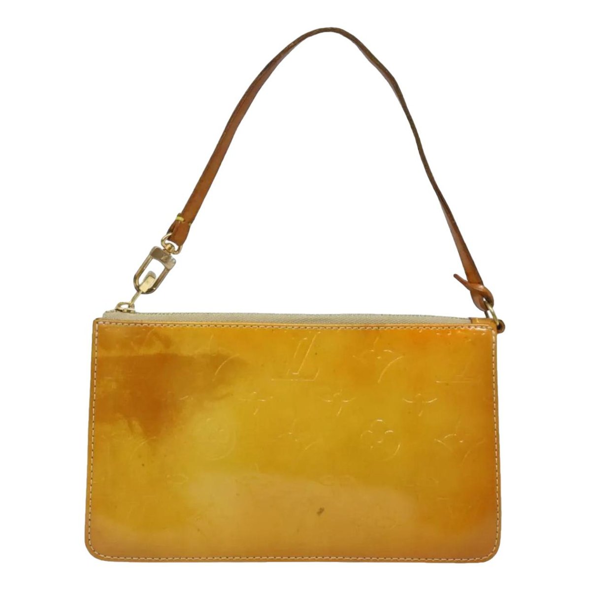Lexington patent leather clutch bag