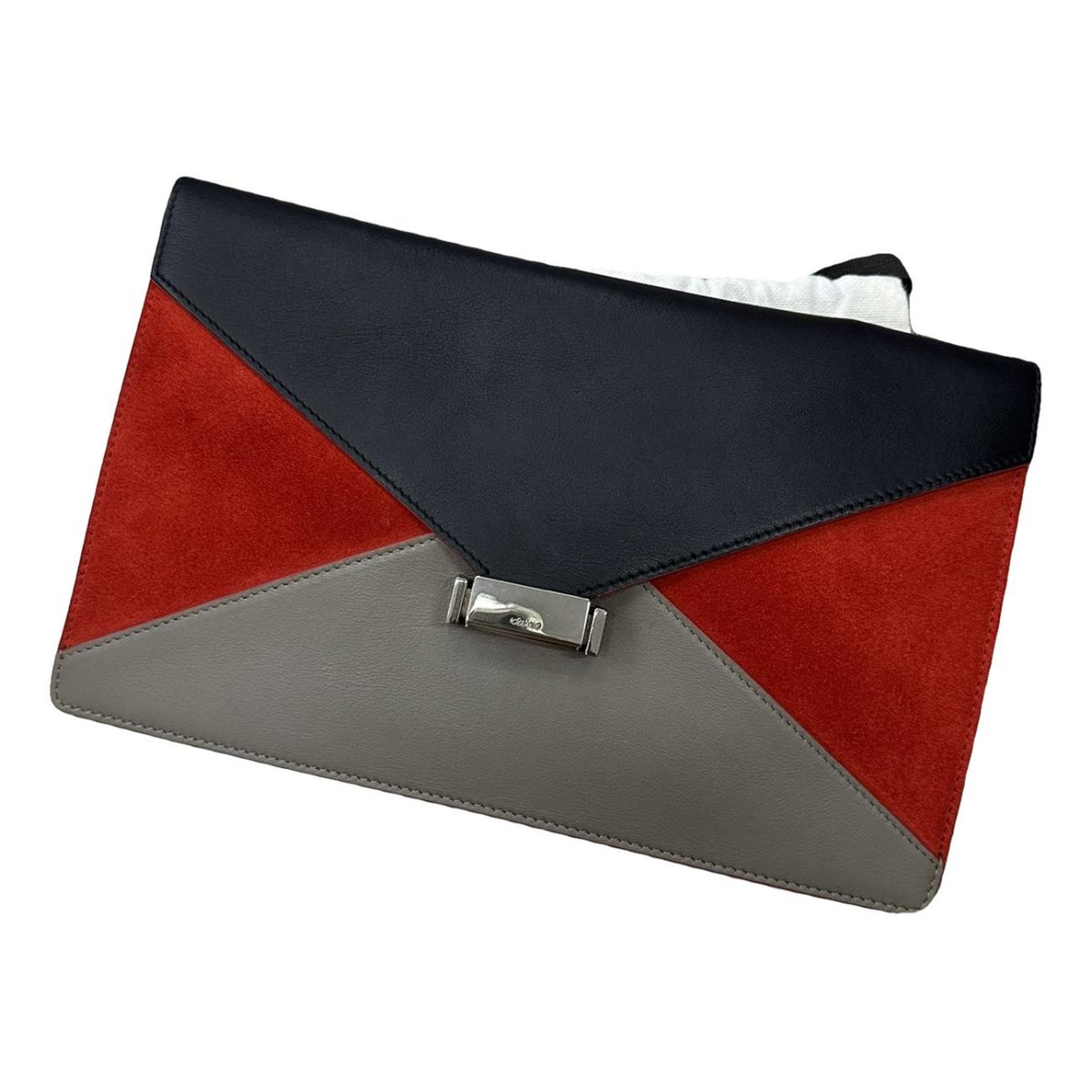 Diamond Clutch leather clutch bag