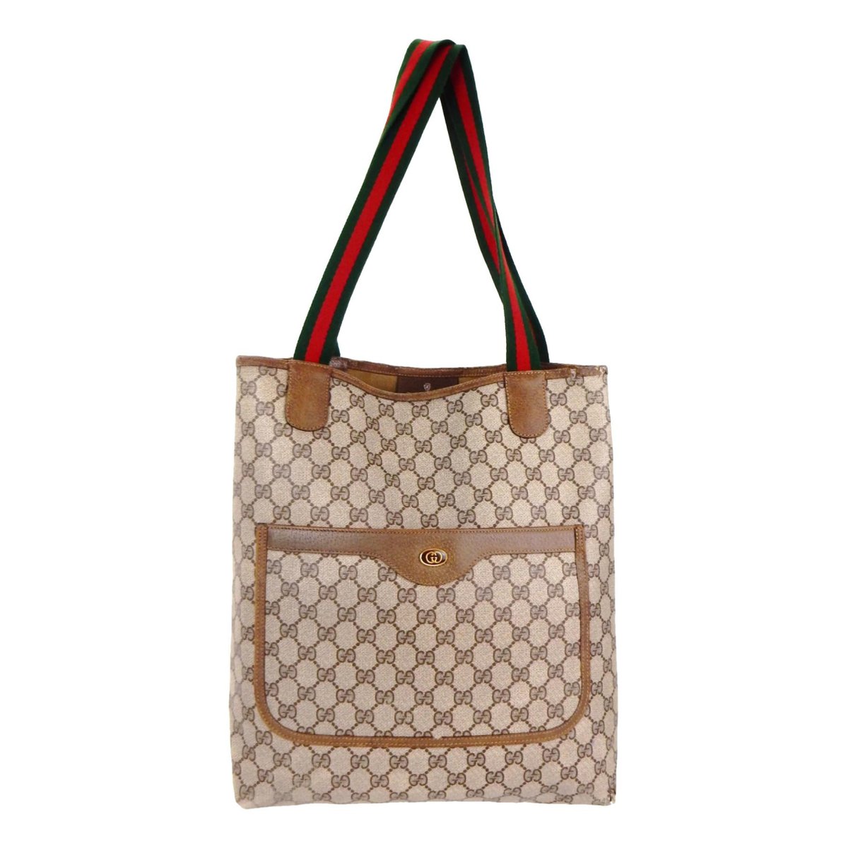 Ophidia Shopping leather handbag
