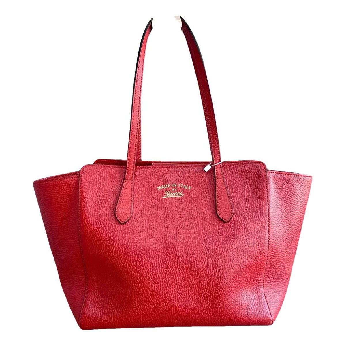 Swing leather tote