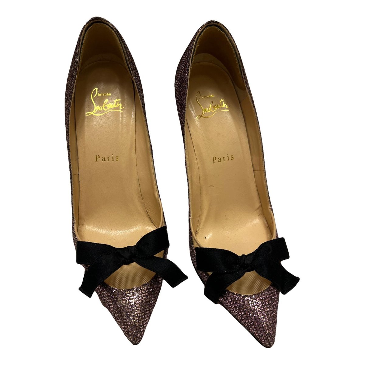 Degrastrass glitter heels