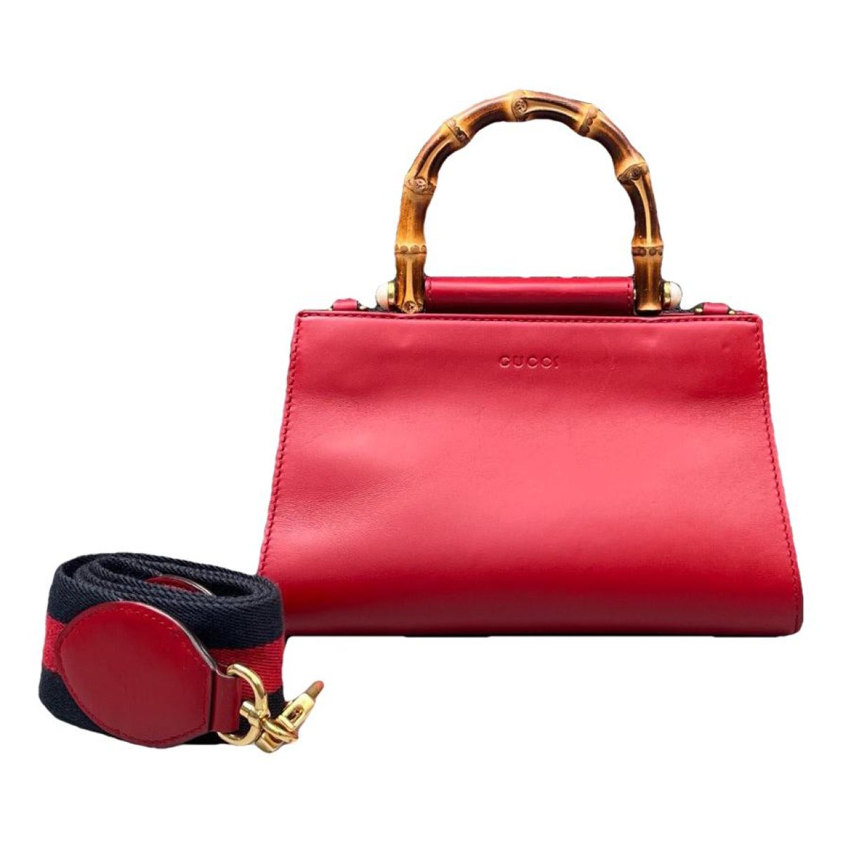 Nymphaea leather handbag