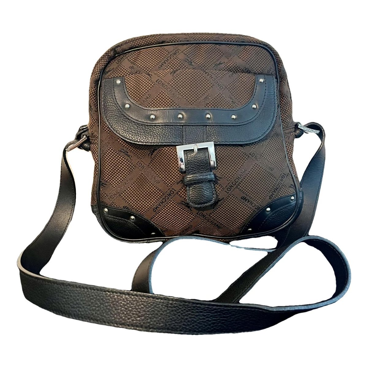 Mademoiselle cloth crossbody bag