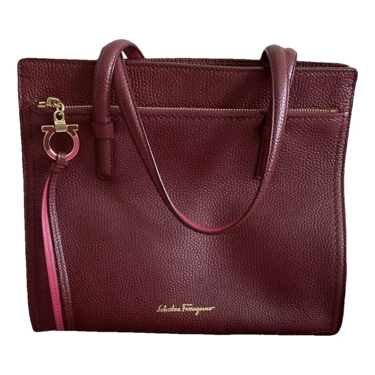 Iconic Top Handle leather handbag