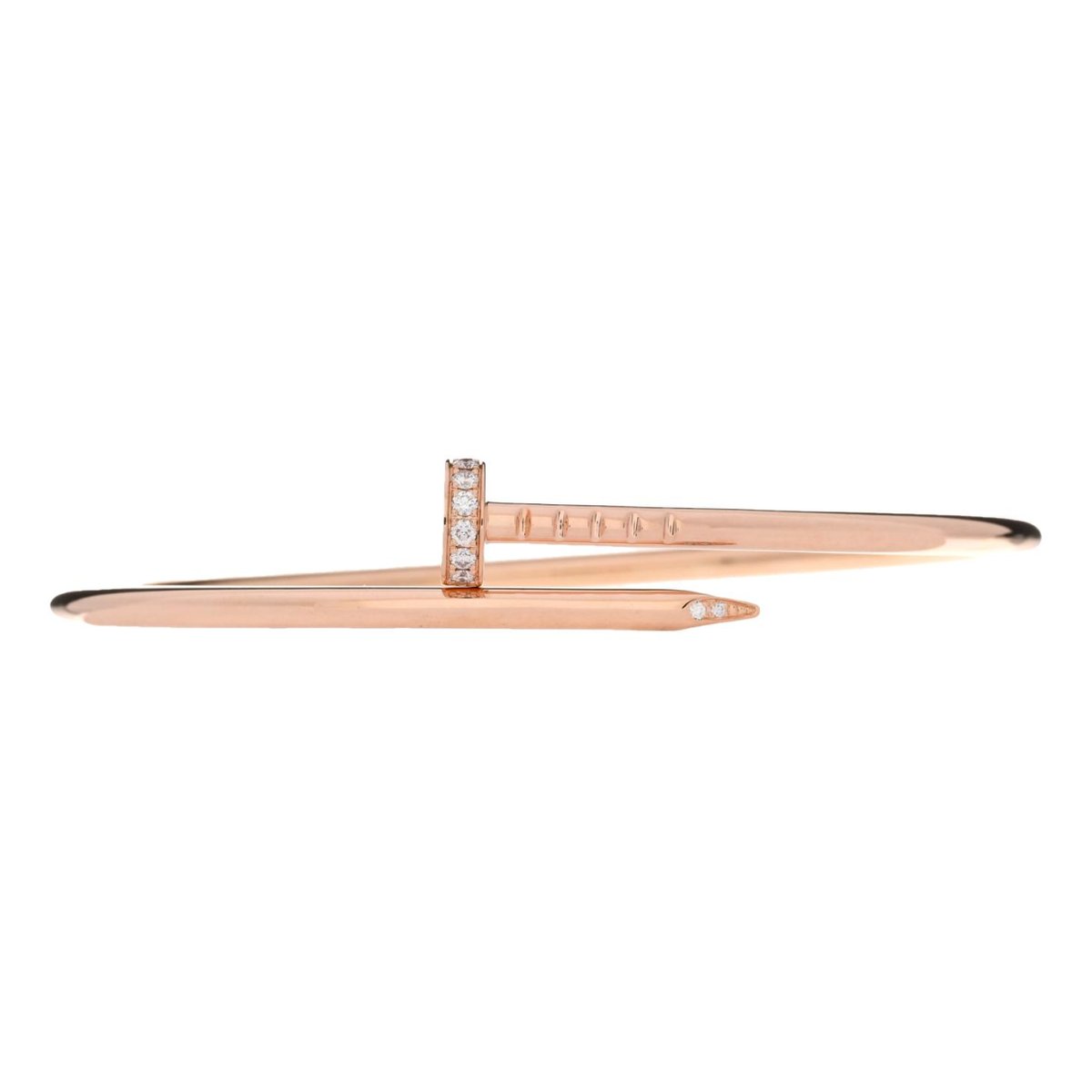 Juste un Clou PM pink gold bracelet