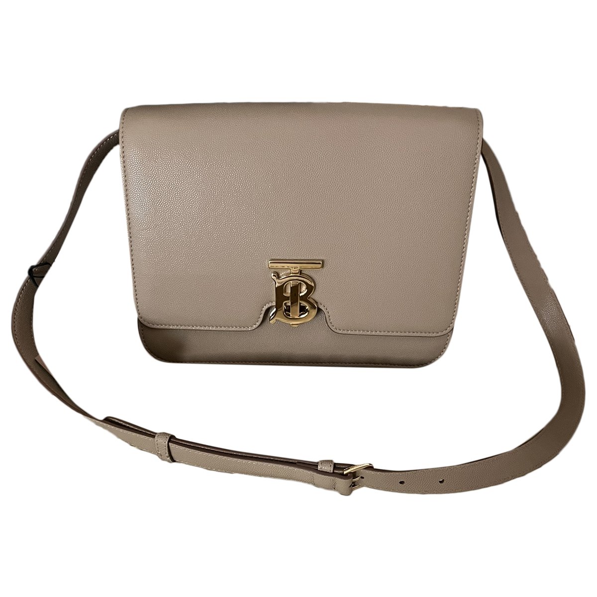 TB Bag Medium leather crossbody bag