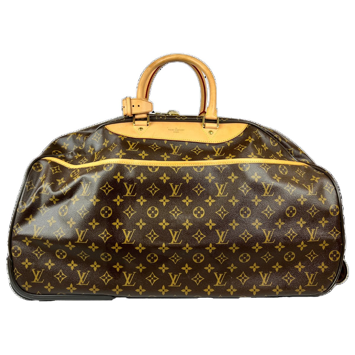 Eole leather travel bag