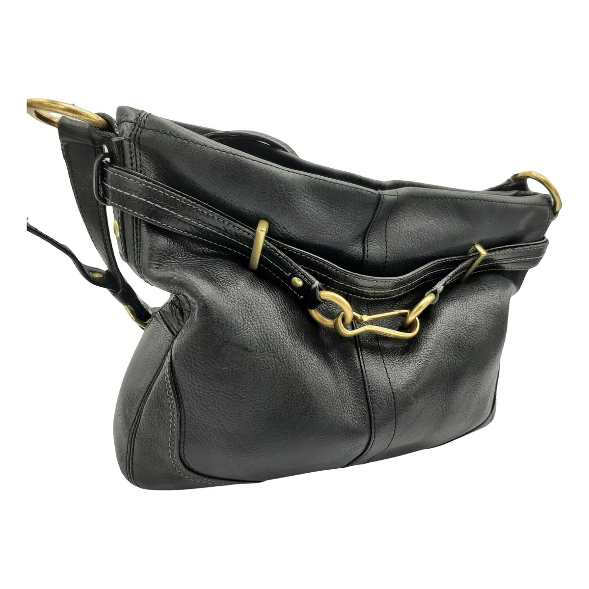 Hamilton Hobo leather handbag