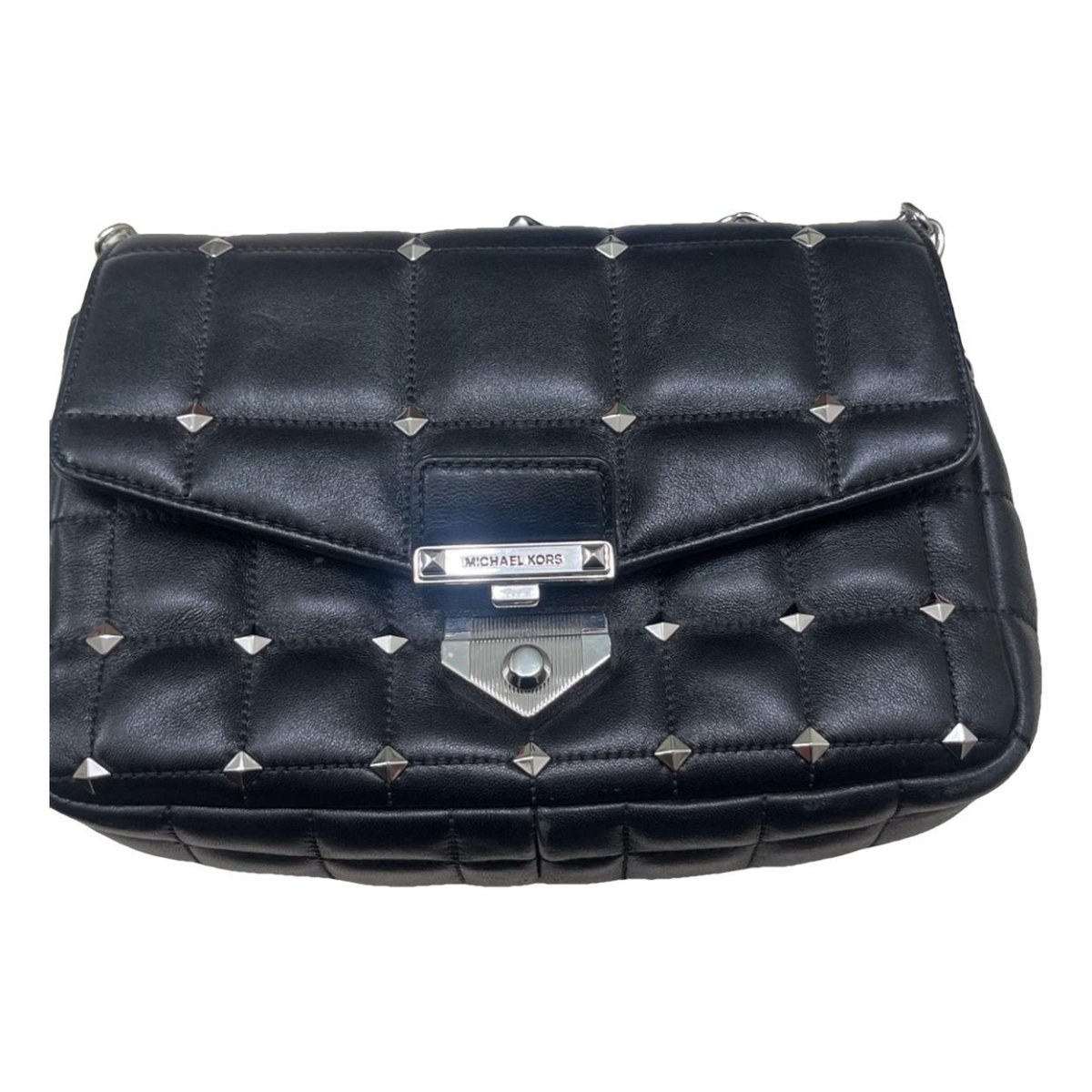 Bristol leather clutch bag