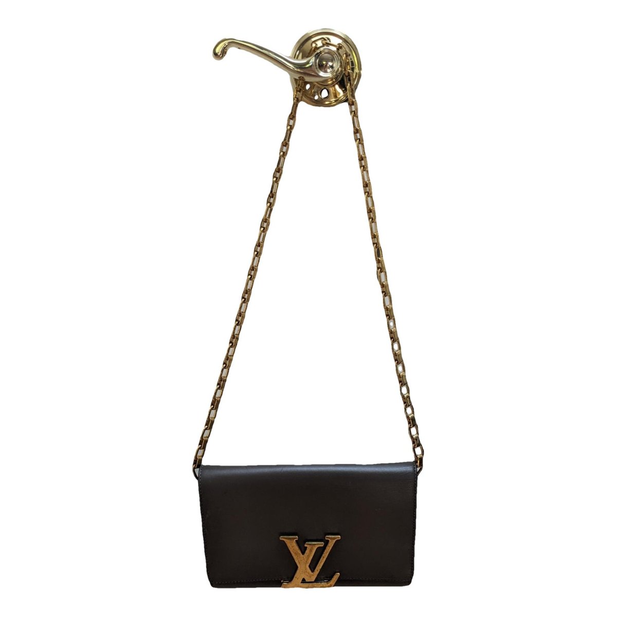 Louise leather crossbody bag
