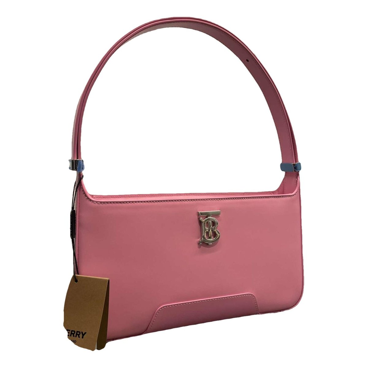 TB leather handbag