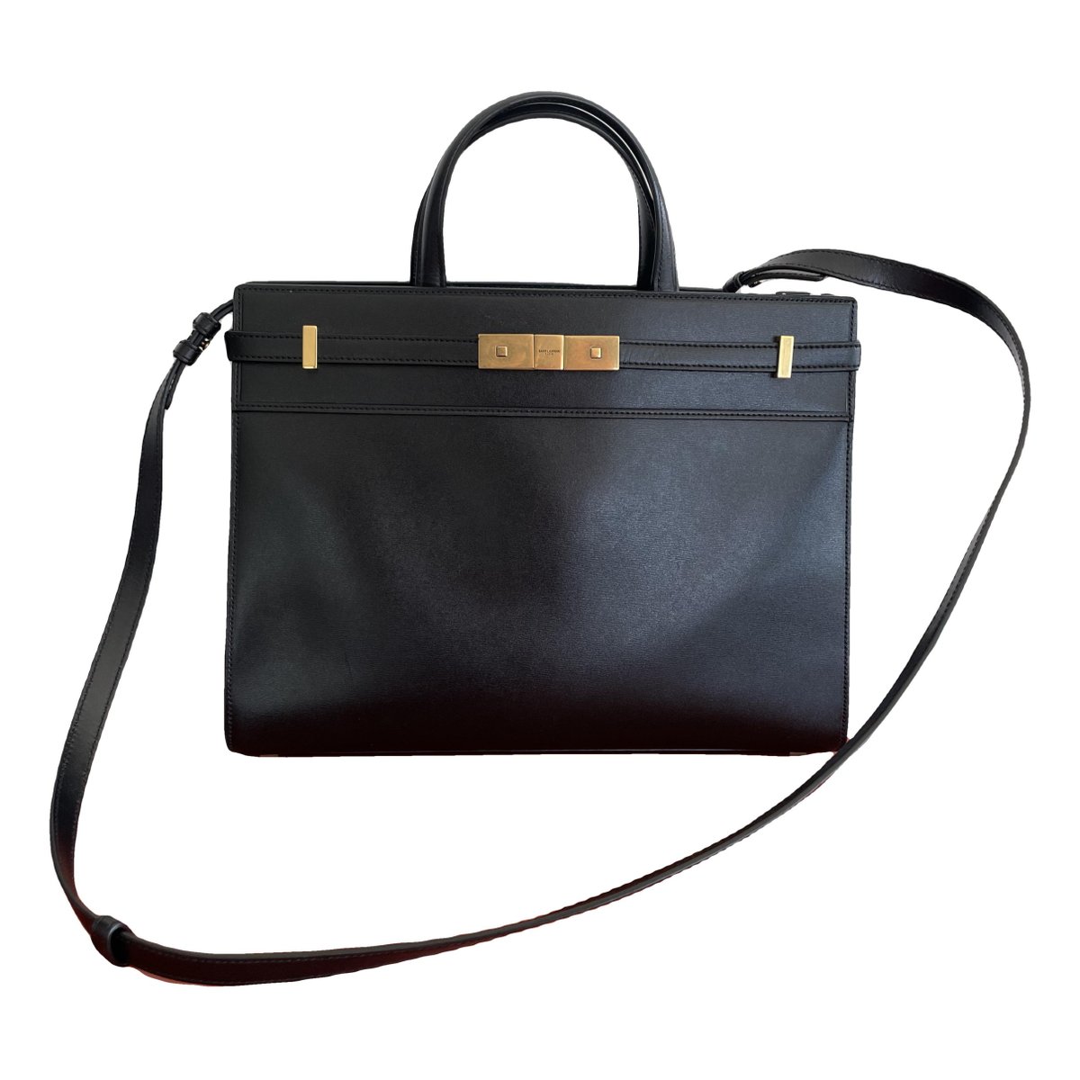 Manhattan leather tote