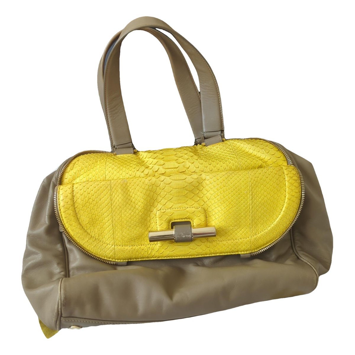 Justine leather handbag