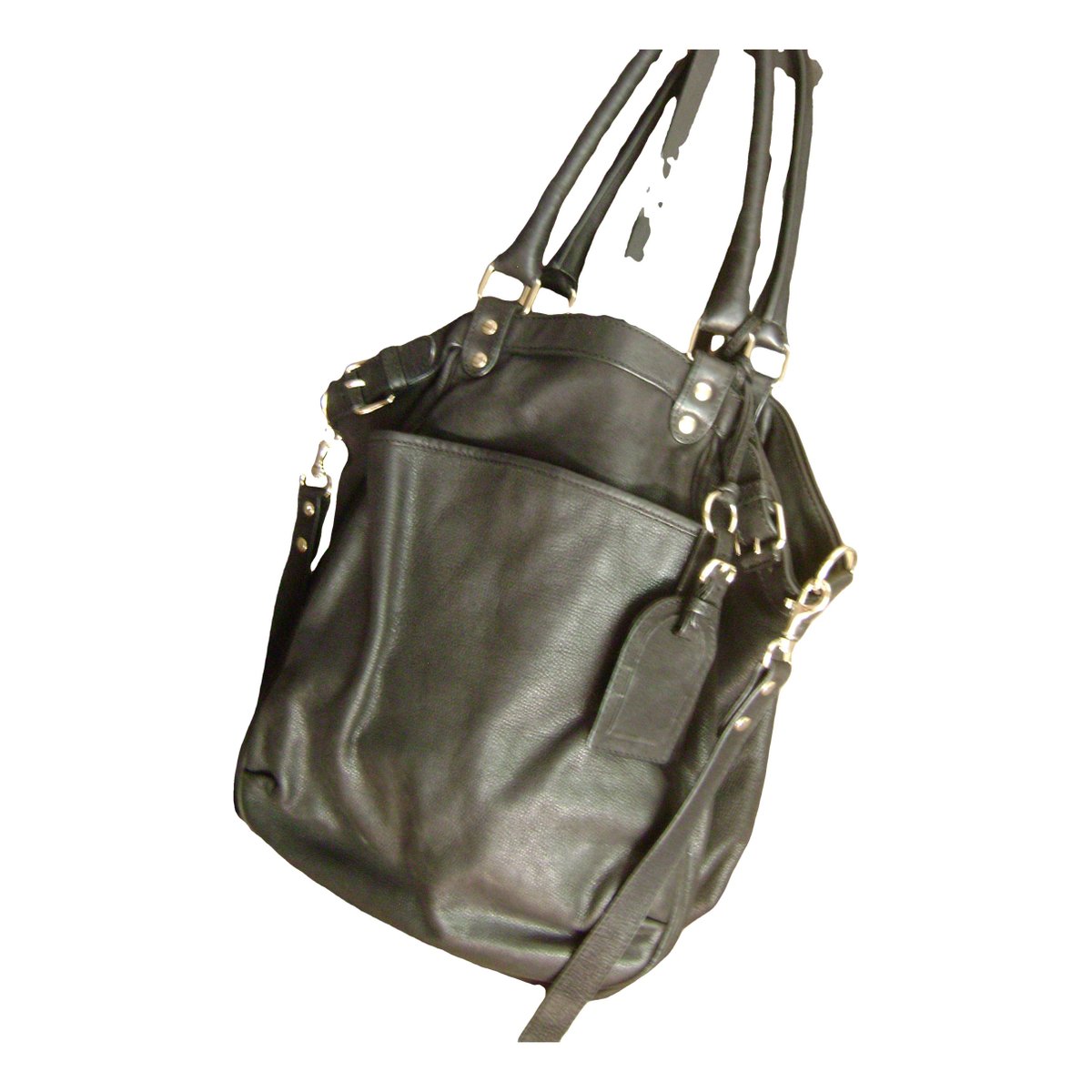 Lune leather crossbody bag