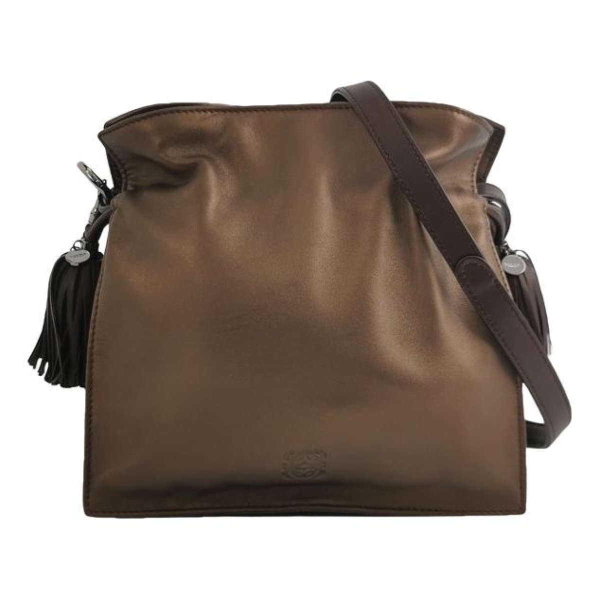 Flamenco Chain leather tote