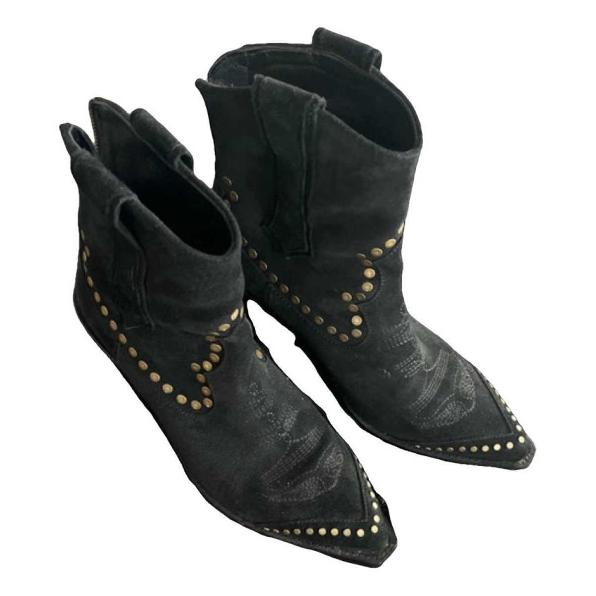 Abby leather western boots