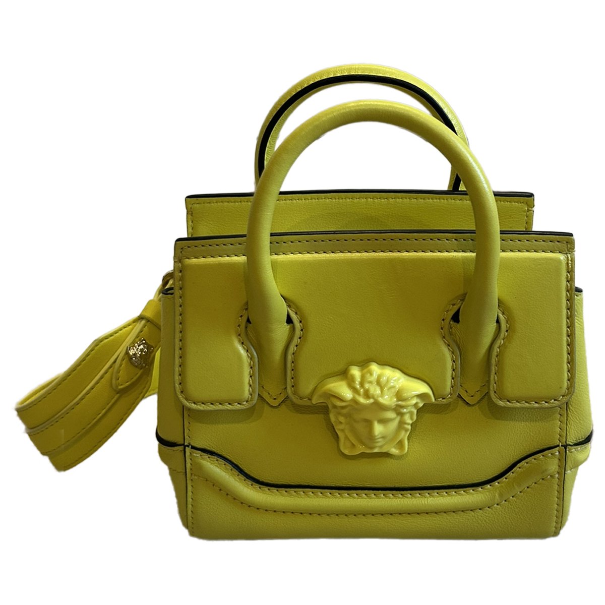 Palazzo Empire leather handbag