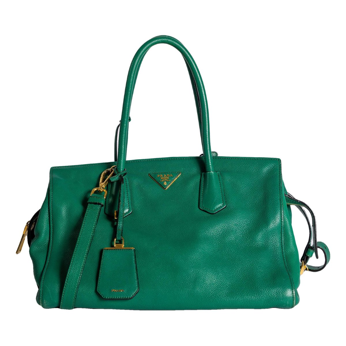 Cahier leather handbag