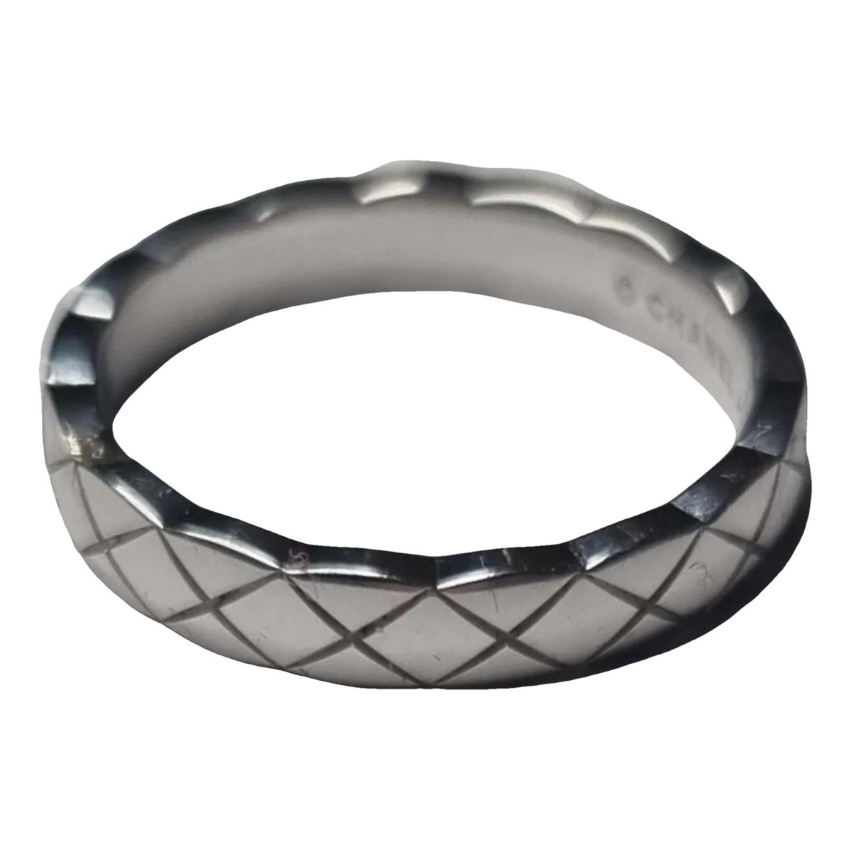 Coco Crush white gold ring