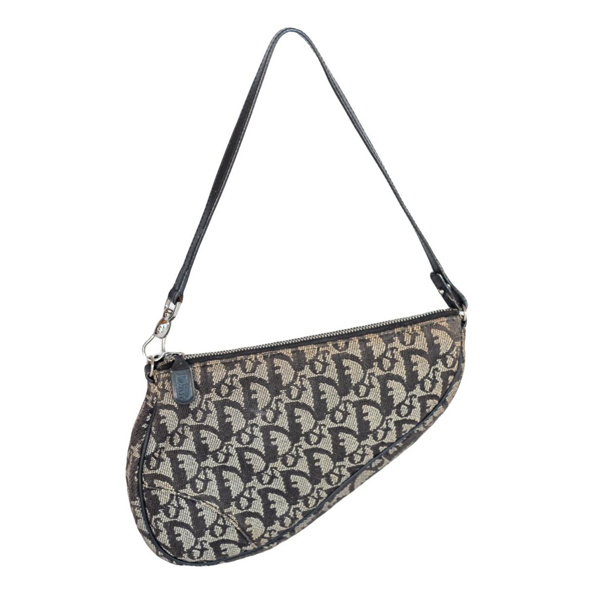 Saddle vintage Classic cloth handbag