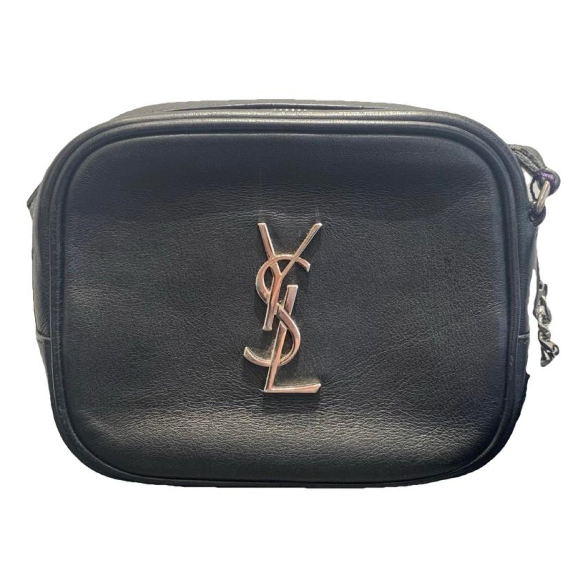 Blogger leather crossbody bag