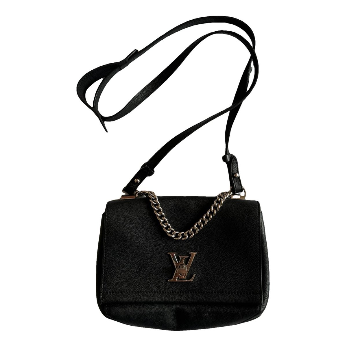 Lockme leather crossbody bag