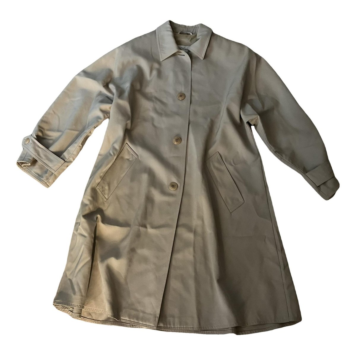 101801 wool trench coat
