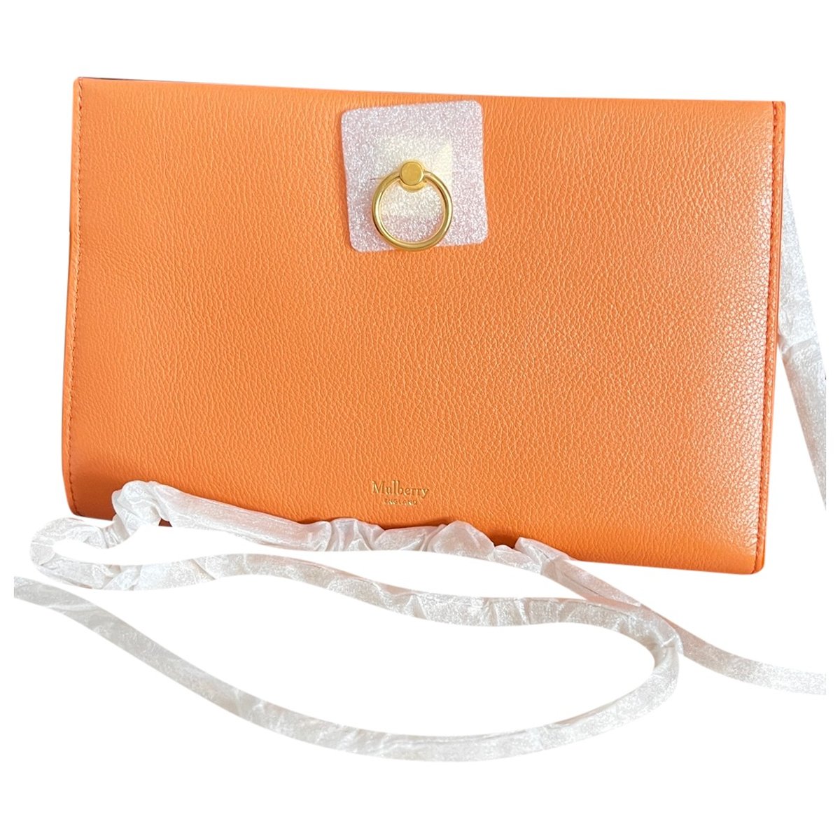 Iris leather handbag