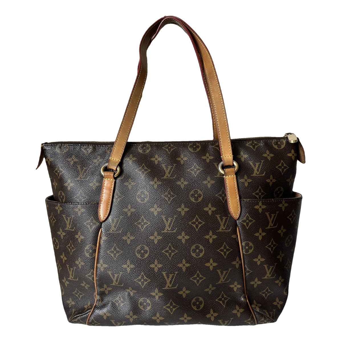 Totally leather handbag