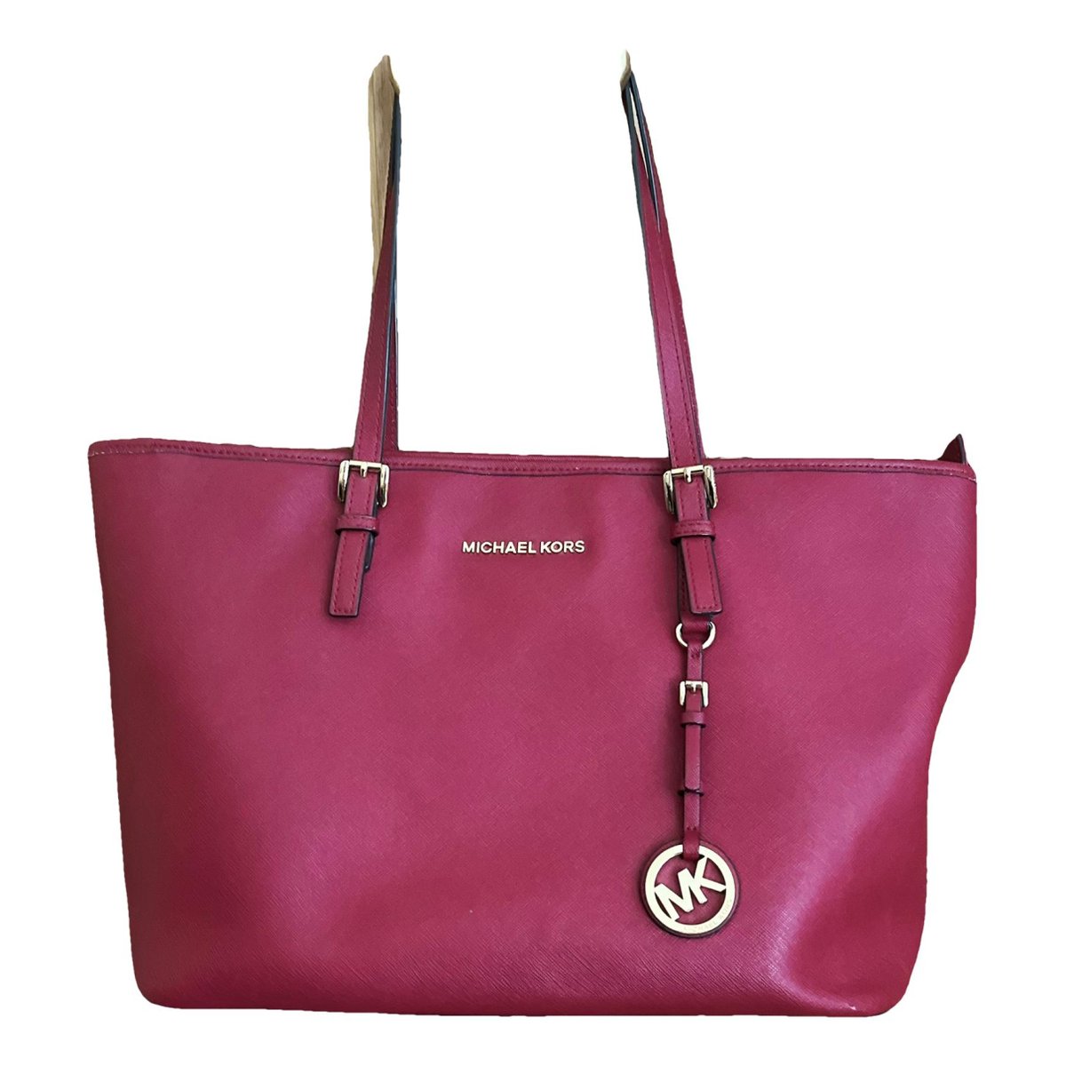 Jet Set leather tote